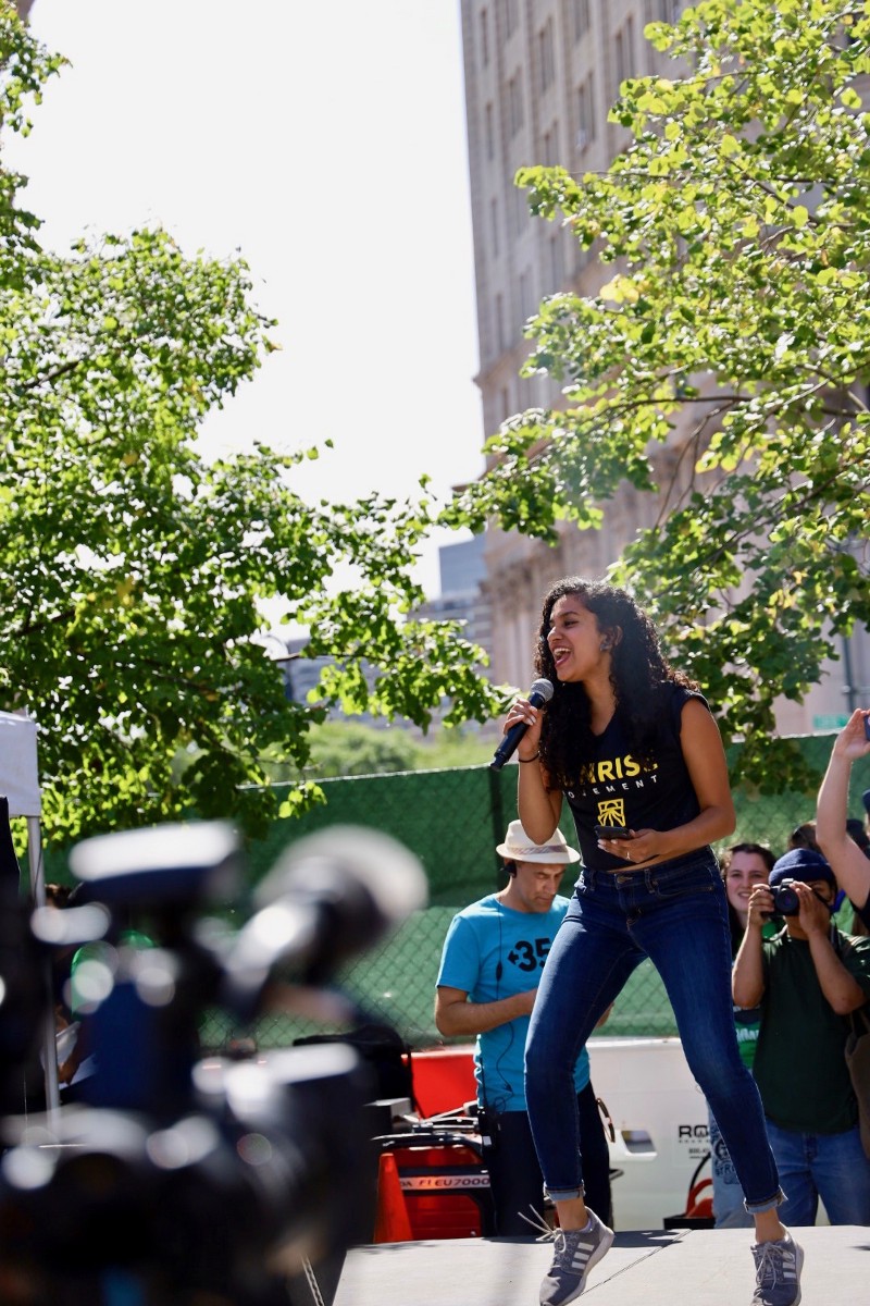 NYC 20 settembre 2019 #ClimateStrike Discorso, Varshini Prakash