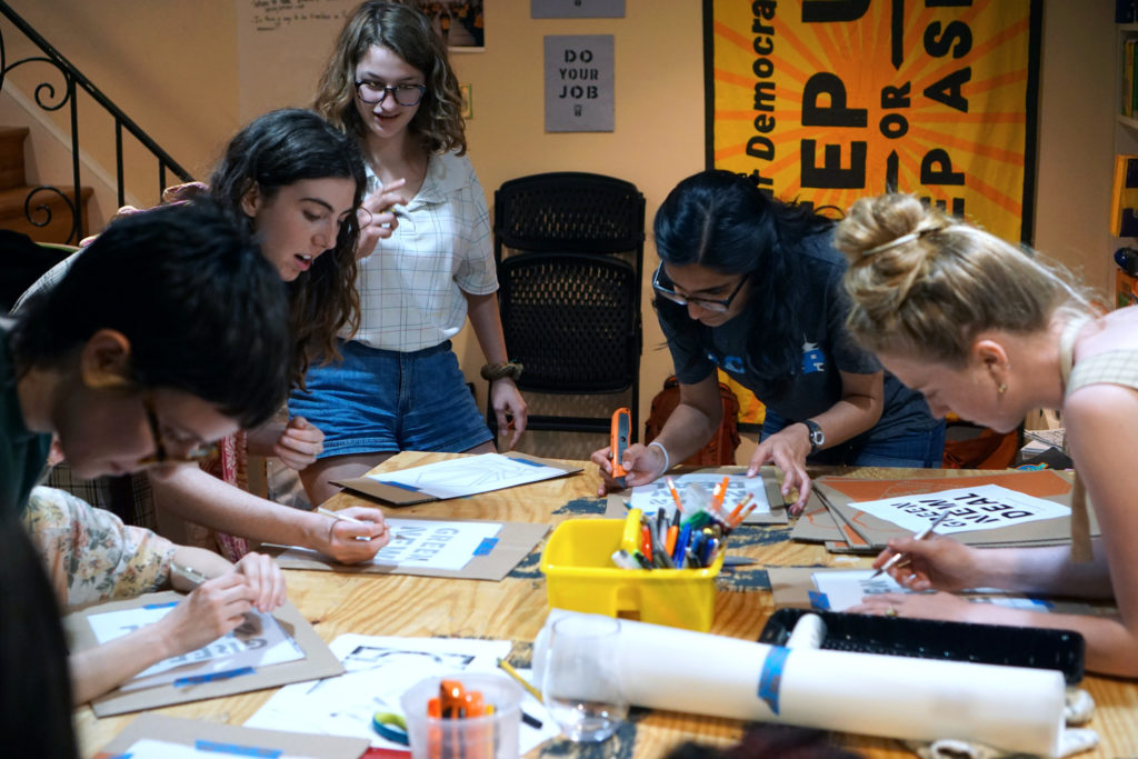 Sunrise Movement Art Build