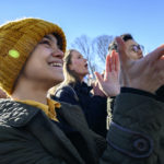 Sunrise Volunteer Cheering