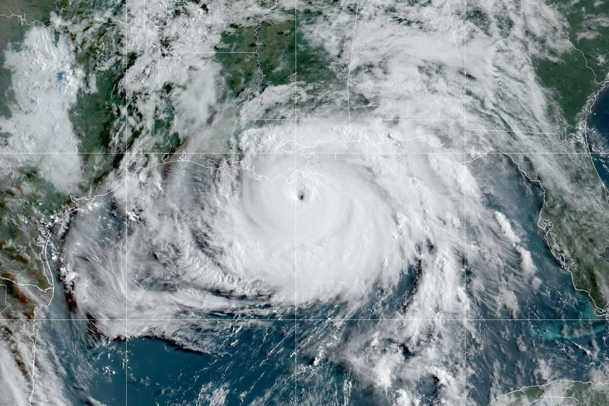 Radar de l'ouragan Ida