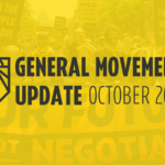 Atualização geral do movimento: outubro de 2021