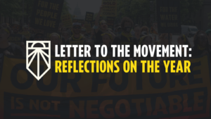 Lettre au Mouvement : Réflexions sur l'Année. L'état de reconstruire en mieux.
