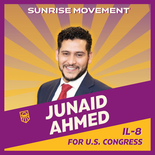 Respaldamos con orgullo a Junaid Ahmed